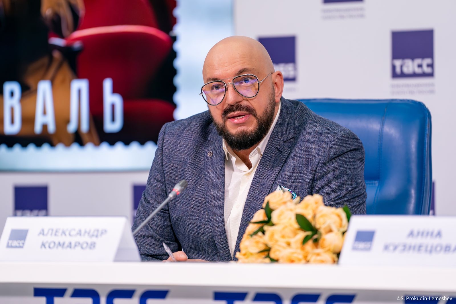 Пресс конференция Театра Победы в ТАСС